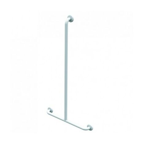AKW – Barre de maintien en inox époxy T 600x1200mm – Support douchette – Diamètre 32mm – Charge maximale 150kg