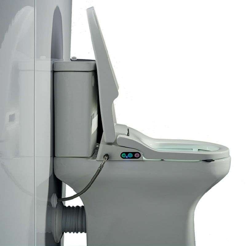 AKW Bidet Side Entry Consilio Seat and Lid - White