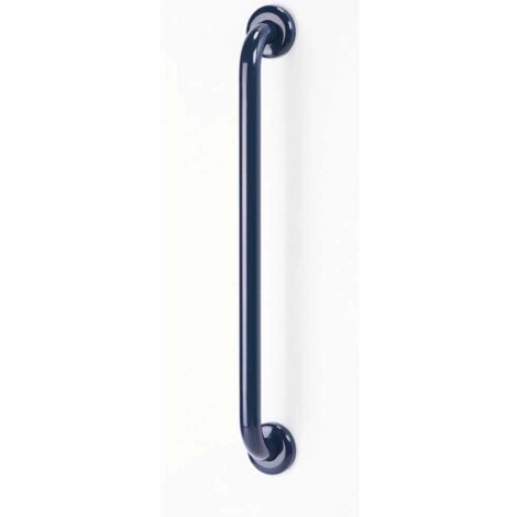 AKW Epoxy Coated Stainless Steel Grab Rail 450mm Length - Dark Blue
