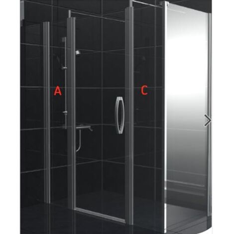 AKW Larenco Full Height Side Panel 700mm Wide