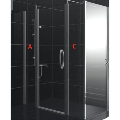 AKW Larenco Full Height Side Panel 800mm Wide