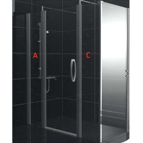 AKW Larenco Full Height Side Panel 900mm Wide