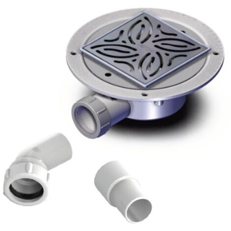 AKW Low Height Dry Waste with TF Tiled Floor Adaptor