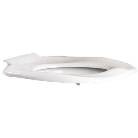 AKW White Ergonomic Toilet Seat excluding Cover