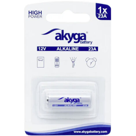 Akyga 23A Pile spéciale 23 A carbone-zinc (saline) 12 V 48 mAh 1 pc(s)