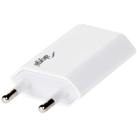 Akyga AK-CH-03WH Chargeur USB 5 W 1x USB-A blanc intérieure V130903