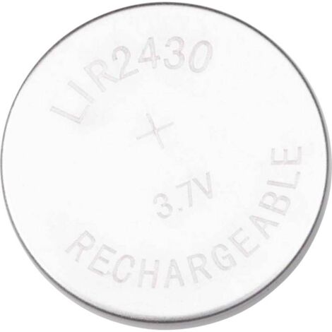 Akyga AKY1889 Pile bouton rechargeable LIR 2430 Li-Ion 95 mAh 3.7 V 1 pc(s) W310203