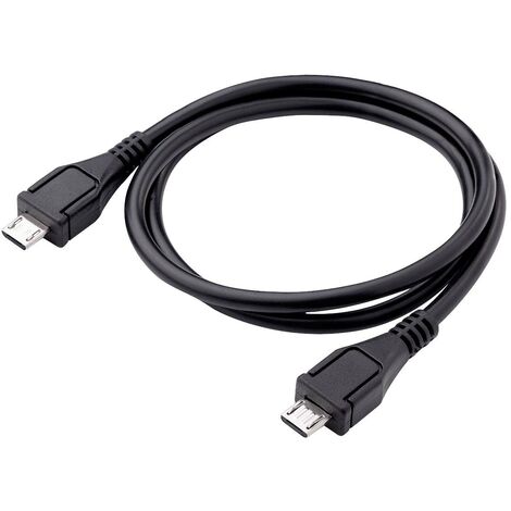 Akyga Câble USB USB-Micro-B mâle, USB-Micro-B mâle 0.60 m noir AK-USB-17 C832692