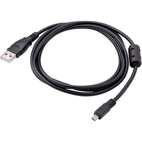 Akyga USB-Kabel USB-A Stecker, UC-E6 1.50 m Schwarz AK-USB-20