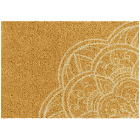 Akzente FEEL Harmony Fußmatte, 50 x 70 cm, Polyester & Latex, rutschfest, kuschlig, EU-Made, allergikerfreundlich, PVC-frei, für Badezimmer & Fußbodenheizung geeignet.