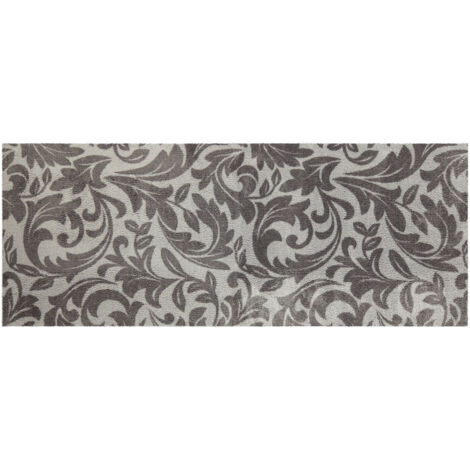 Akzente FEEL Kuschelfloor Fußmatte, 80 x 200 cm, Polyester, Latex Rückseite, rutschfest, saugfähig, Made in EU, für Badezimmer & Fußbodenheizung, allergikerfreundlich.