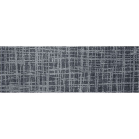 Akzente FEEL Luxus-Fußmatte 35 x 100 cm, Made in EU, Polyester Oberfläche, Latex Rückseite, rutschfest, allergikerfreundlich, für Badezimmer & Fußbodenheizung geeignet, kuschlig weich