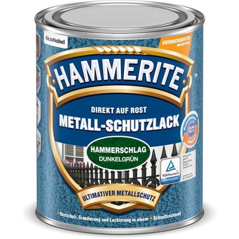 Hammerite Metallschutzlack Hammerschlag dunkelgrün