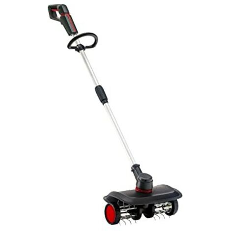 AL-KO Arieggiatore a batteria AR 1835, batteria agli ioni di litio 18 V, larghezza di lavoro 2x17 cm, 24 denti in acciaio, albero divisibile