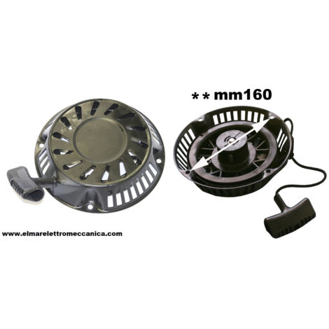 AL-KO - SOLO Avviamento Autoavvolgente motore da rasaerba IP60F, 160FLA, interasse fori 160 mm 340134