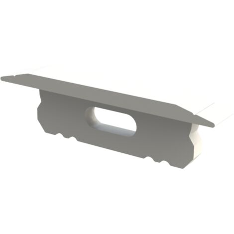 AL12-GLG1-LW-EC-O : embout blanc percé GLG1 embout blanc percé