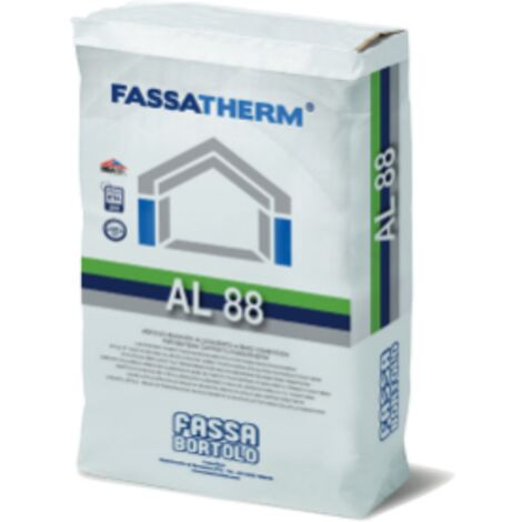 Al88 collante/rasante bianco sacco kg.25 fassa