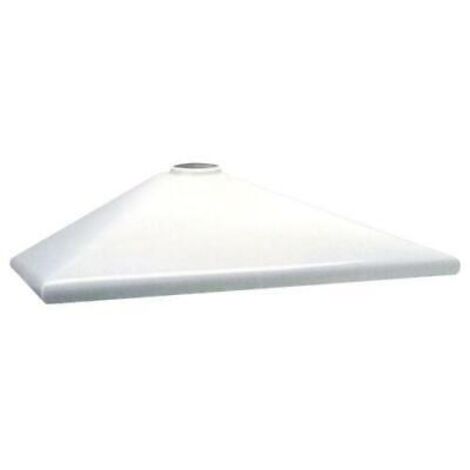 ALA Cappa Centrale a Parete Bianca 90x42x19 cm