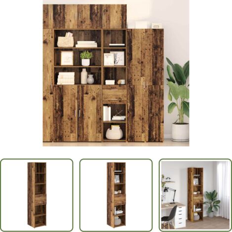 Alacena de almacenamiento -  Alacena Madera Vieja 40 x 42,5 x 185 cm Madera contrachapada
