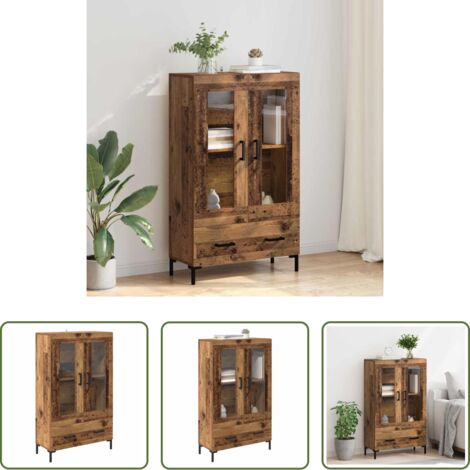 Alacena de madera -  Alacena Madera Vieja 69,5 x 31 x 115 cm Madera contrachapada