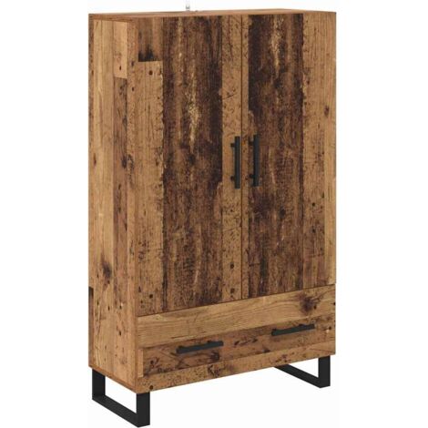 Alacena Madera Vieja 69,5 x 30 x 115 cm Madera contrachapada vidaXL