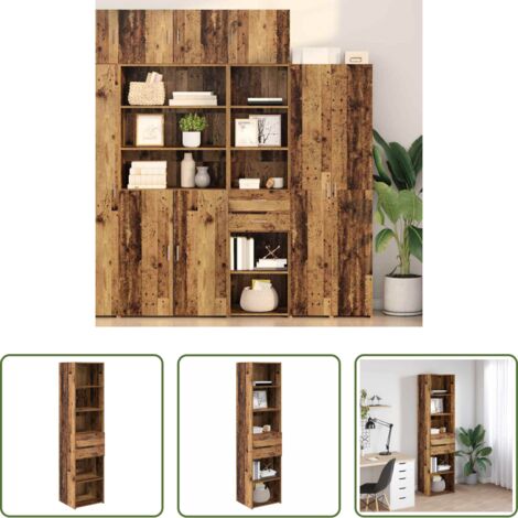 Alacena moderna -  Alacena Madera Vieja 45 x 42,5 x 185 cm Madera contrachapada