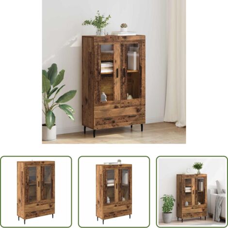 Alacena moderna -  Alacena Madera Vieja 69,5 x 31 x 115 cm Madera contrachapada