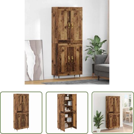 Alacena moderna -  Alacena Madera Vieja 69,5 x 34 x 90 cm Madera contrachapada