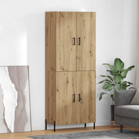 Alacena Roble artesanal 69,5 x 34 x 180 cm Madera contrachapada