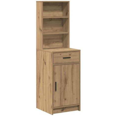 Alacena Roble artisan 40 x 40.5 x 135 cm Madera contrachapada vidaXL