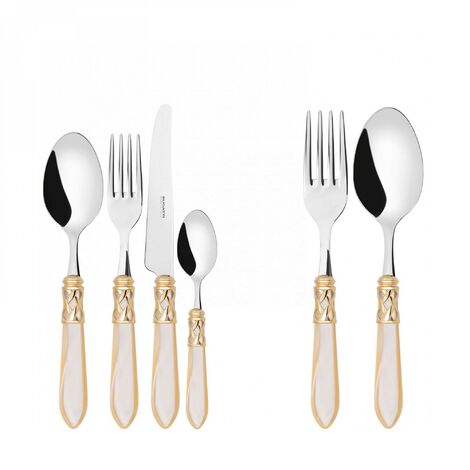 ALADDIN Golden Iron, Posate Set 50 Stück, Box Gallery, Casa