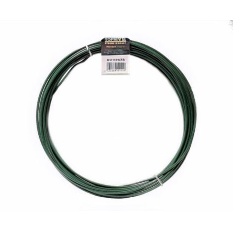Alambre Acero Plastico Verde Nivel 50 Mt