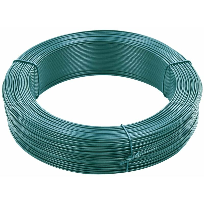 

Alambre de atar vallas acero verde ennegrecido 250 m 0,9/1,4 mm