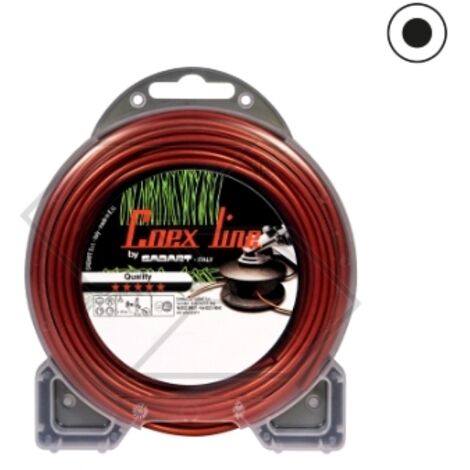 Alambre de desbroce COEX LINE sección redonda Ø 2,5mm longitud 15m