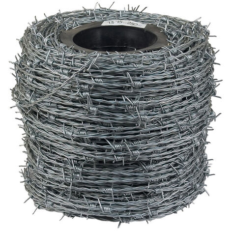Alambre de espino 14 - Ø 2,2 mm - 8 cm - 250 m