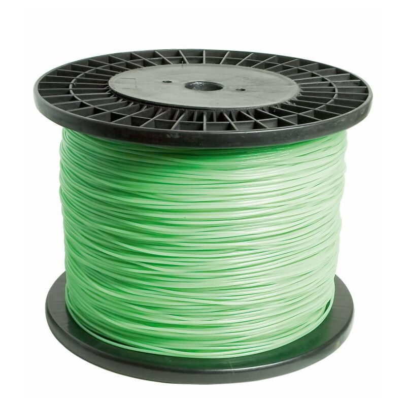 

Alambre de nylon Evergreen de sección redonda ø 4 mm - 555 mt