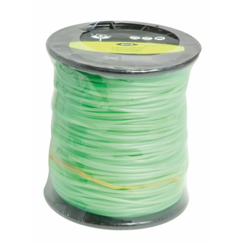 

Alambre de nylon Evergreen de sección redonda ø 6 mm - 45 mt