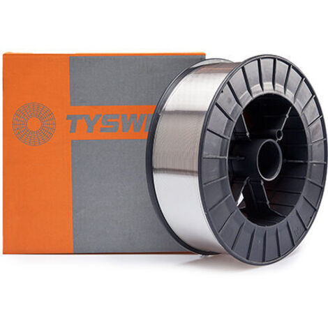 Alambre de soldadura para aluminio ALMG5 TYSWELD T56M 1,0 mm, paquete de 2 kg - DRU SP10 AL2