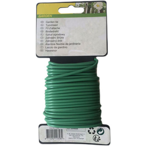 [Alambre de sujeción para jardín] [Verde] [3,5 mm] [8 m/10 m/5 m] [Para plantas y decoración] [Resistente]