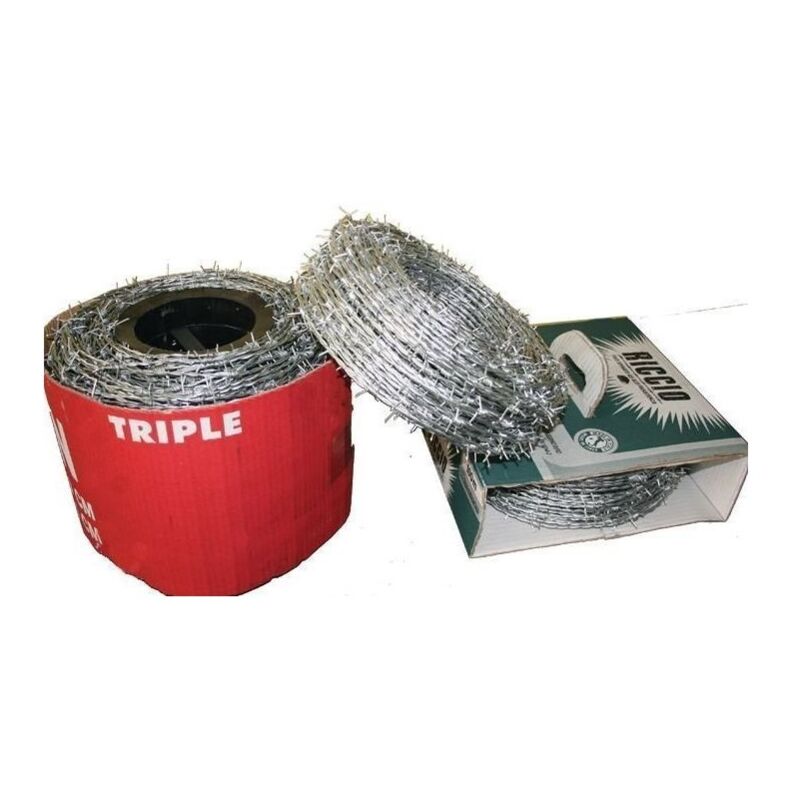 

Alambre Espino 1,7Mm 100Mt Ac Galv Tmg 100 Mt