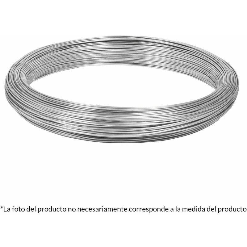 

Alambre galvanizado, 0.71mm, 340m, 1kg