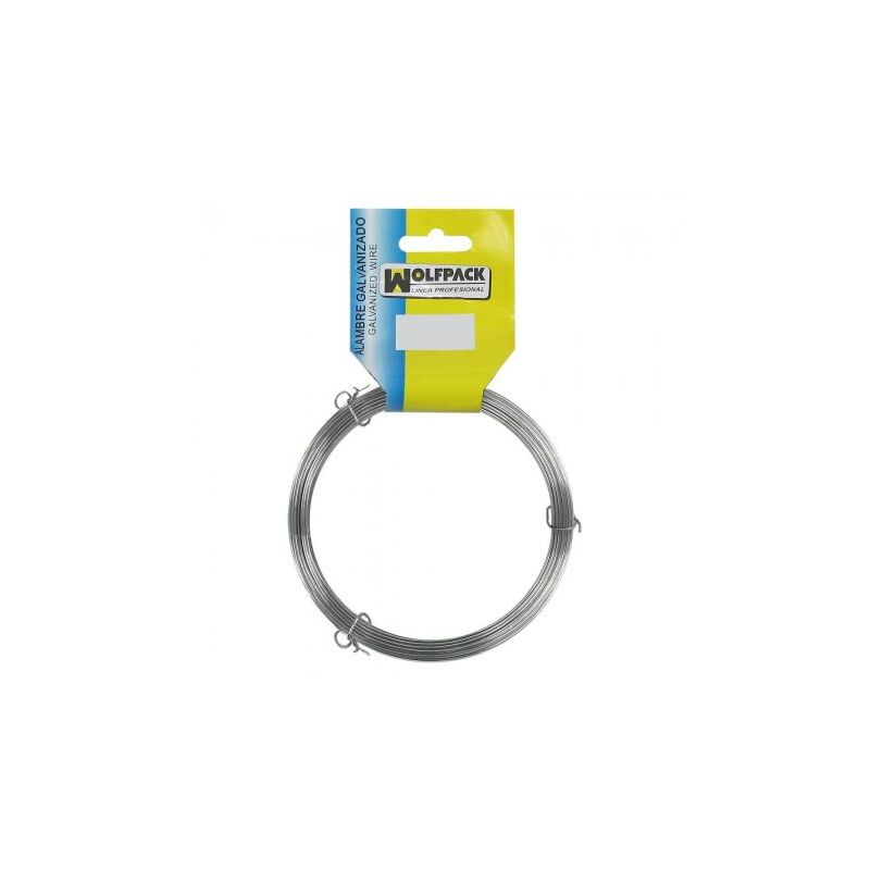 

Alambre galvanizado (rollo 500 gramos) nº 8/1,3 mm.