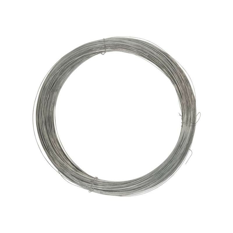 MRT - Fil d'acier galvanisé standard diam. 2,4 mm (Bobine de 140 m)