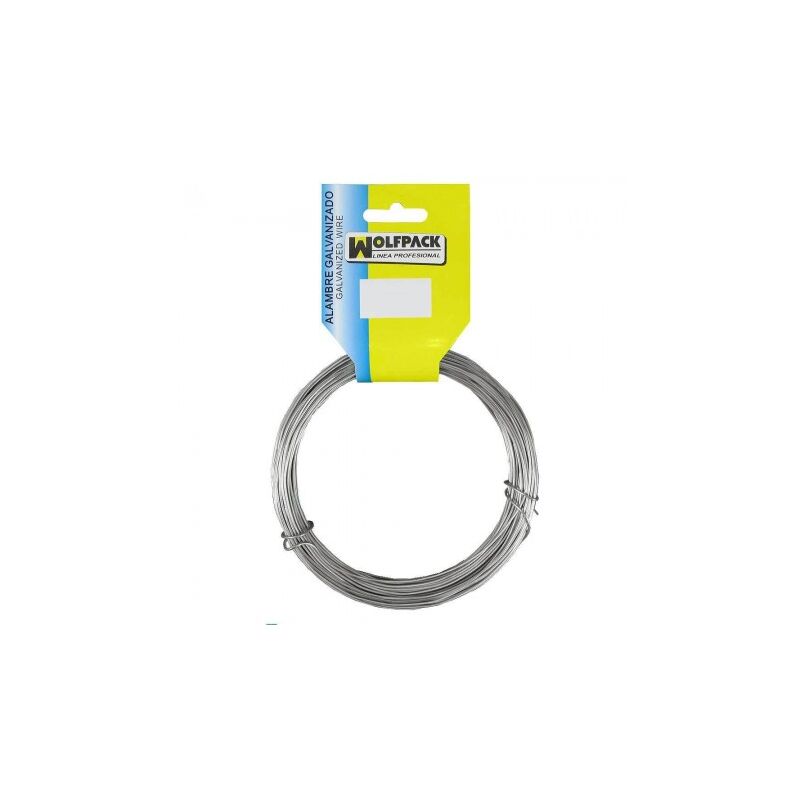 

Alambre galvanizado (rollo 250 gramos) nº13/2,0 mm.