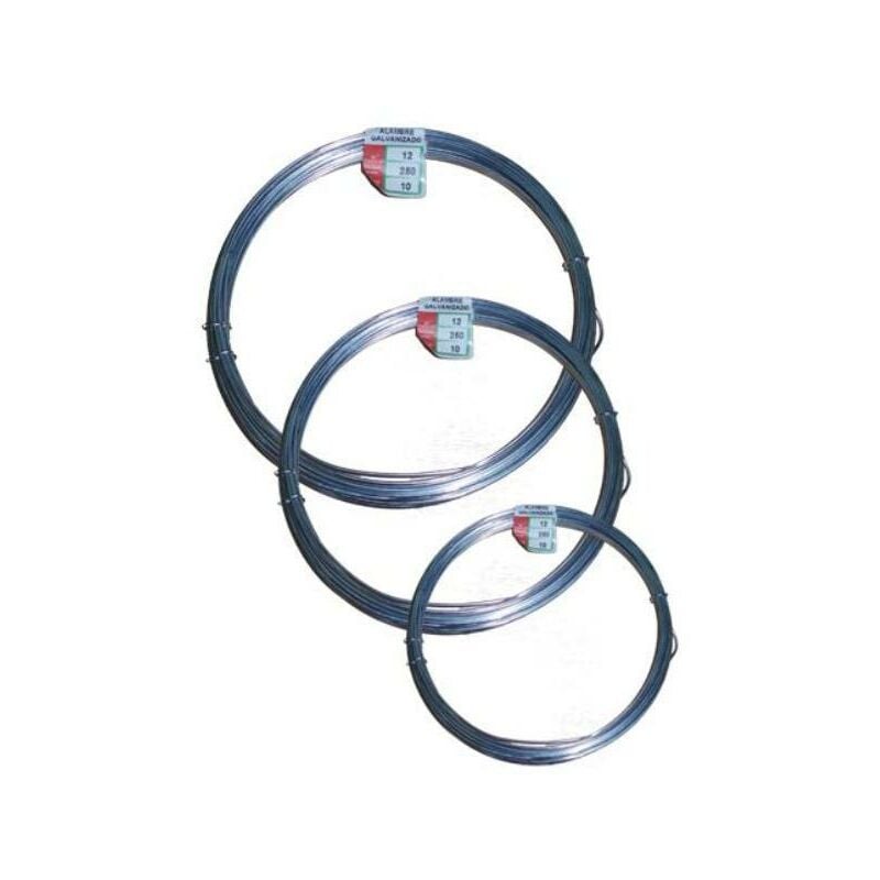 

alambre galv.rollos 1 kg. nº 14 2,20 mm el rollo - Mibricotienda