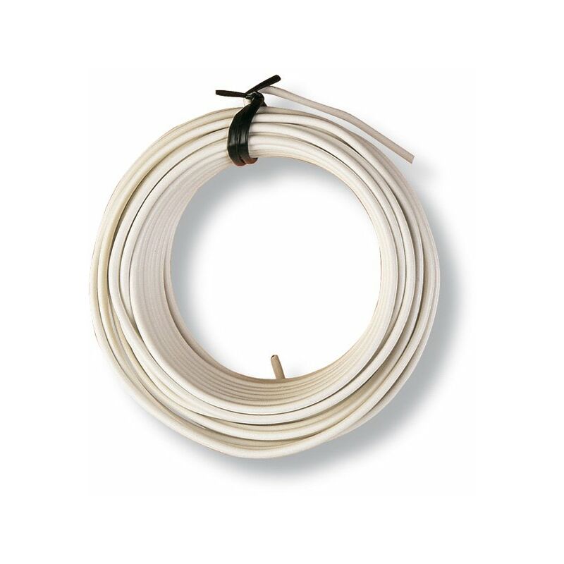 

Alambre Hº.Plast.Blanco Rollo 10M.