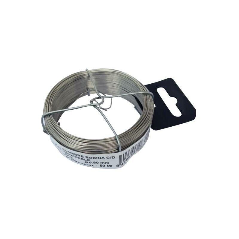 

Alambre inoxidable en bobina 50 m n- 3/0,8 mm