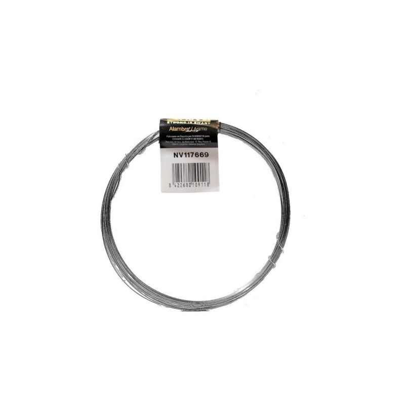 

Alambre Nº5 Acero Galvanizado 500 Gr - Nivel