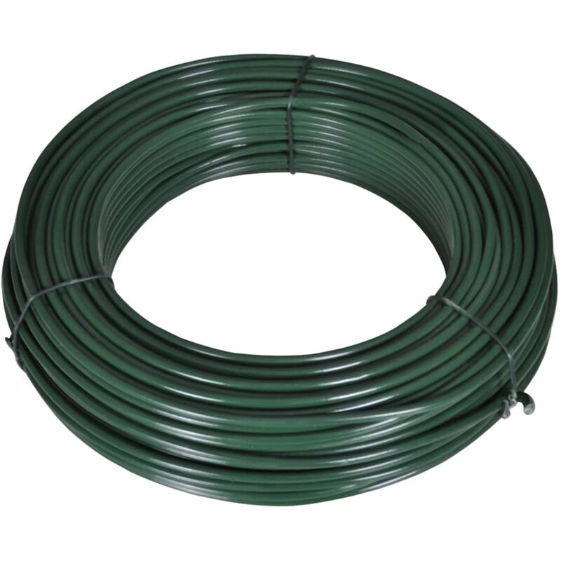 

Alambre para vallas 80 m 2,1/3,1 mm acero verde