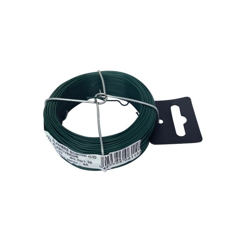 

Alambre Plastificado en Bobina 50 M 0,7/1,2mm VERDE - Ackfil